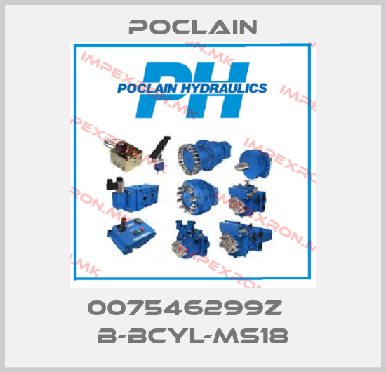 Poclain-007546299Z   B-BCYL-MS18price