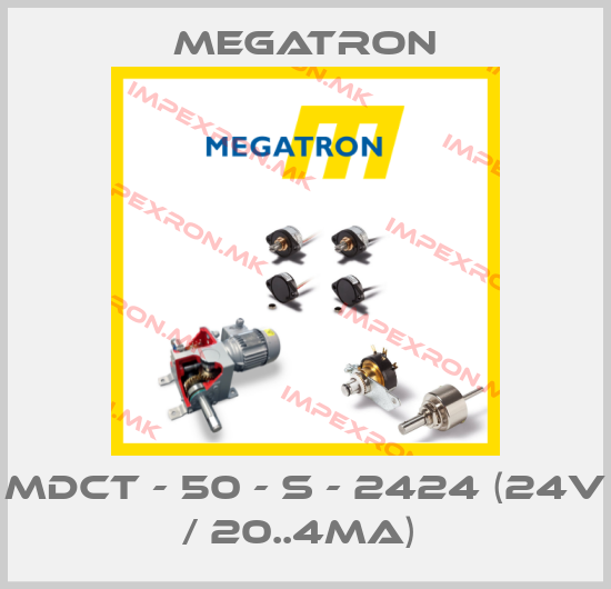 Megatron-MDCT - 50 - S - 2424 (24V / 20..4mA) price