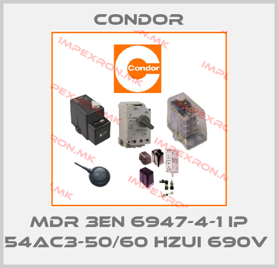 Condor-MDR 3EN 6947-4-1 IP 54AC3-50/60 HZUI 690V price