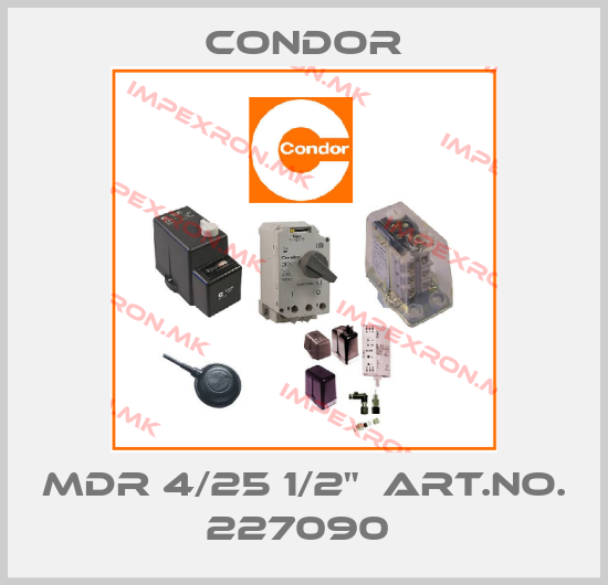 Condor-MDR 4/25 1/2"  ART.NO. 227090 price