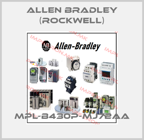 Allen Bradley (Rockwell)-MPL-B430P-MJ72AAprice