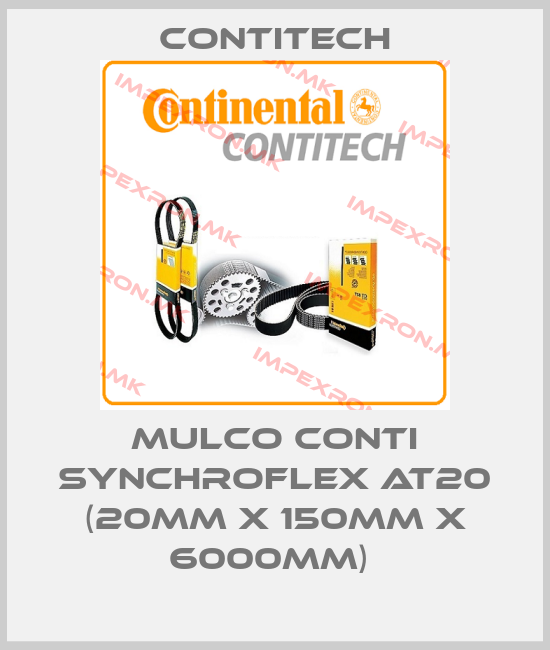 Contitech-MULCO CONTI SYNCHROFLEX AT20 (20MM X 150MM X 6000MM) price