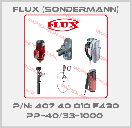 Flux (Sondermann) Europe