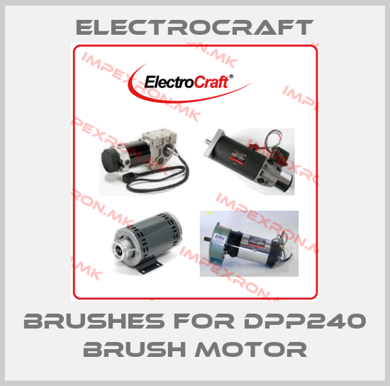 ElectroCraft-Brushes for DPP240 Brush Motorprice