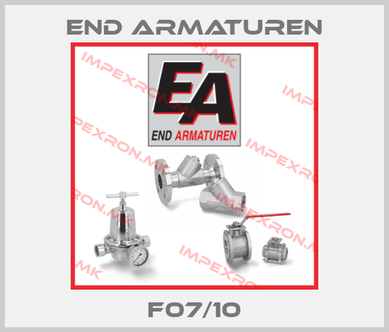 End Armaturen-F07/10price