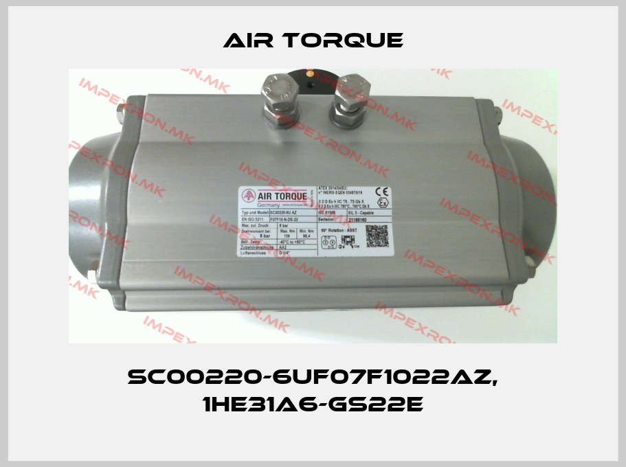 Air Torque-SC00220-6UF07F1022AZ, 1HE31A6-GS22Eprice