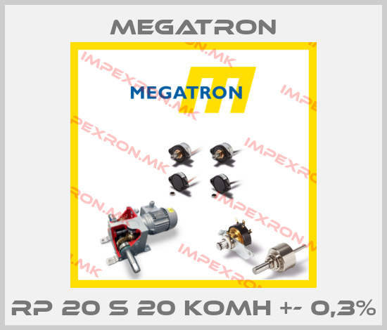 Megatron-RP 20 S 20 KOmh +- 0,3%price