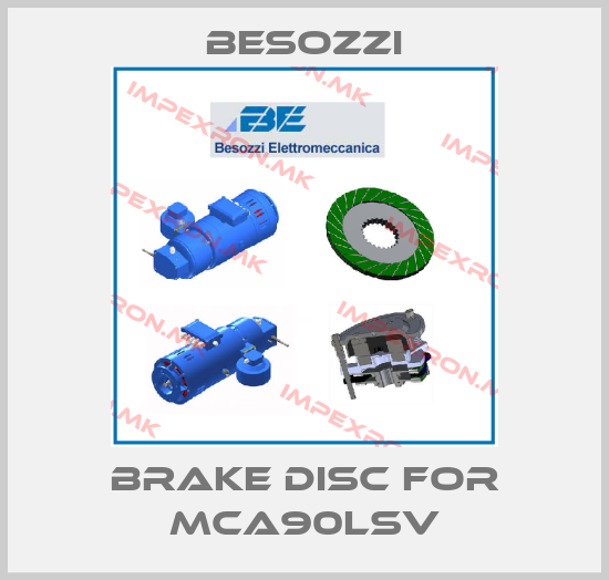 Besozzi-brake disc for MCA90LSVprice