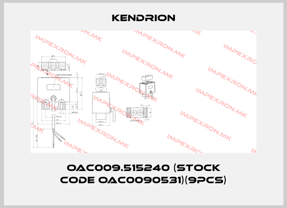 Kendrion-OAC009.515240 (stock code OAC0090531)(9pcs)price