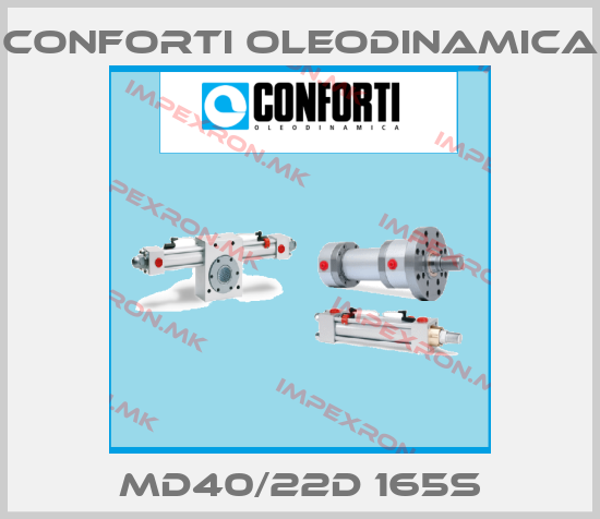 Conforti Oleodinamica-MD40/22D 165Sprice