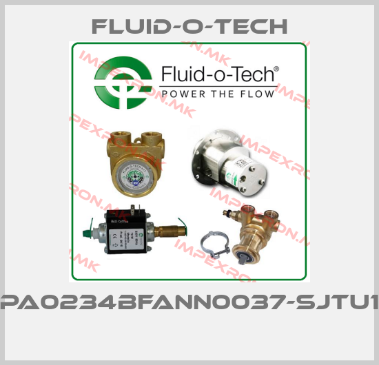 Fluid-O-Tech-PA0234BFANN0037-SJTU1 price