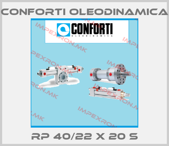 Conforti Oleodinamica-RP 40/22 X 20 Sprice