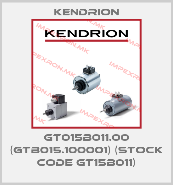 Kendrion-GT015B011.00 (GTB015.100001) (stock code GT15B011)price