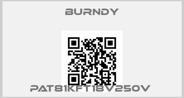 Burndy-PAT81KFT18V250V price