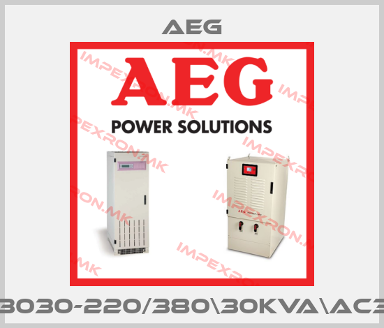 AEG-PDW3030-220/380\30KVA\AC380Vprice