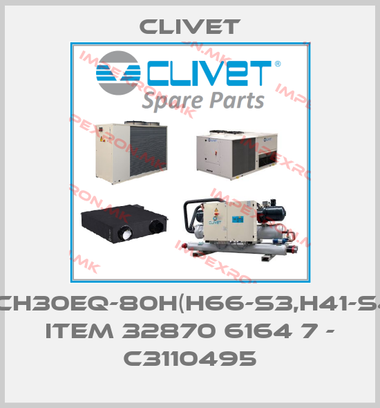 Clivet-SCAM.ACH30EQ-80H(H66-S3,H41-S4,S1,S2)B ITEM 32870 6164 7 - C3110495price