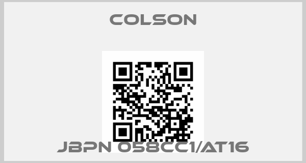 Colson-JBPN 058CC1/AT16price