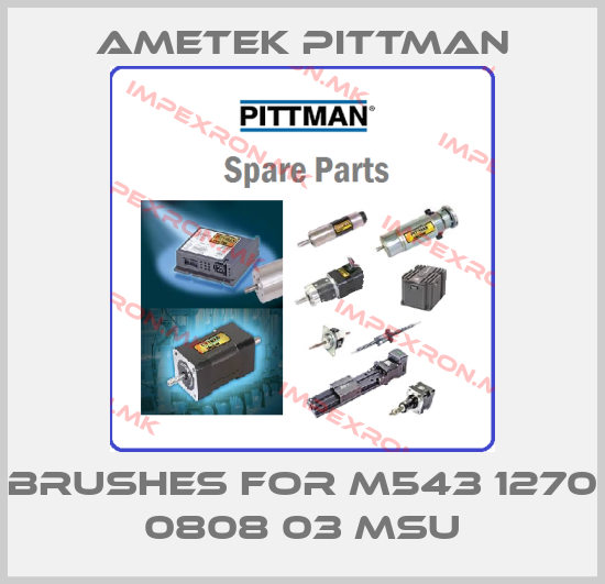 Ametek Pittman-Brushes for M543 1270 0808 03 MSUprice