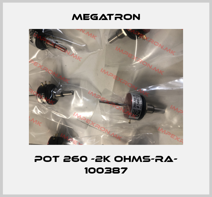 Megatron-POT 260 -2K OHMS-RA- 100387price