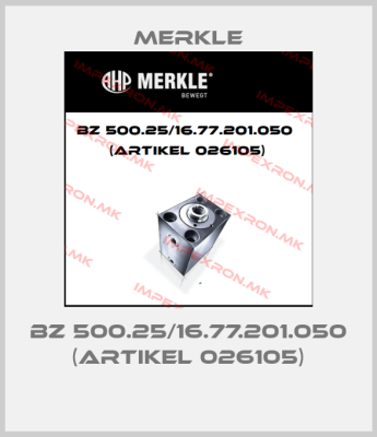 Merkle-BZ 500.25/16.77.201.050 (Artikel 026105)price