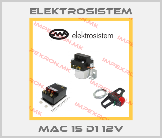 Elektrosistem-MAC 15 D1 12Vprice