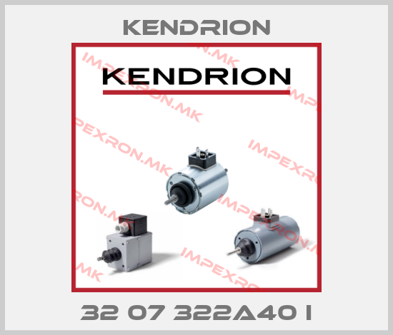 Kendrion-32 07 322A40 Iprice