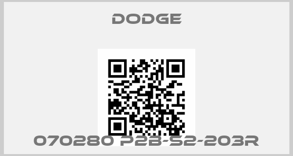 Dodge-070280 P2B-S2-203Rprice