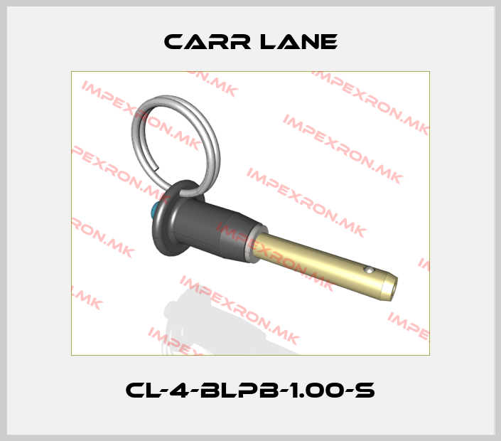 Carr Lane-CL-4-BLPB-1.00-Sprice