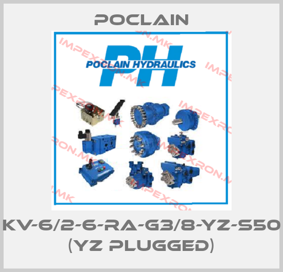 Poclain-KV-6/2-6-RA-G3/8-YZ-S50 (YZ PLUGGED)price