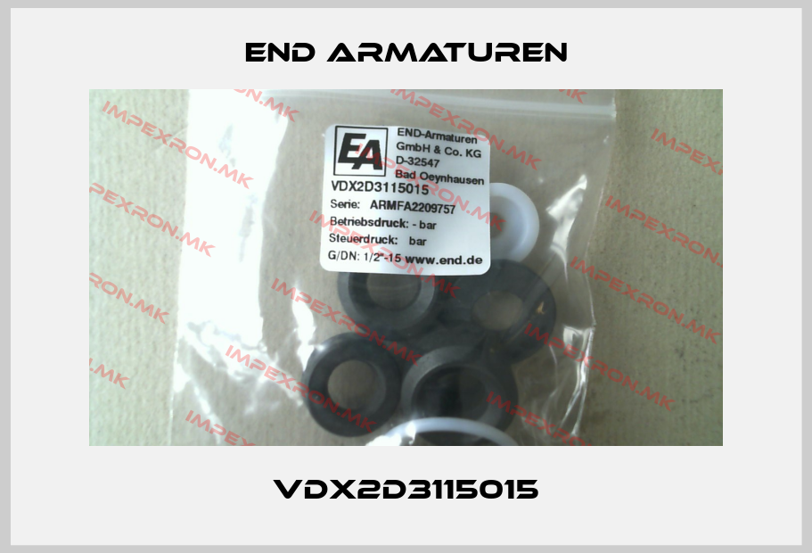 End Armaturen-VDX2D3115015price