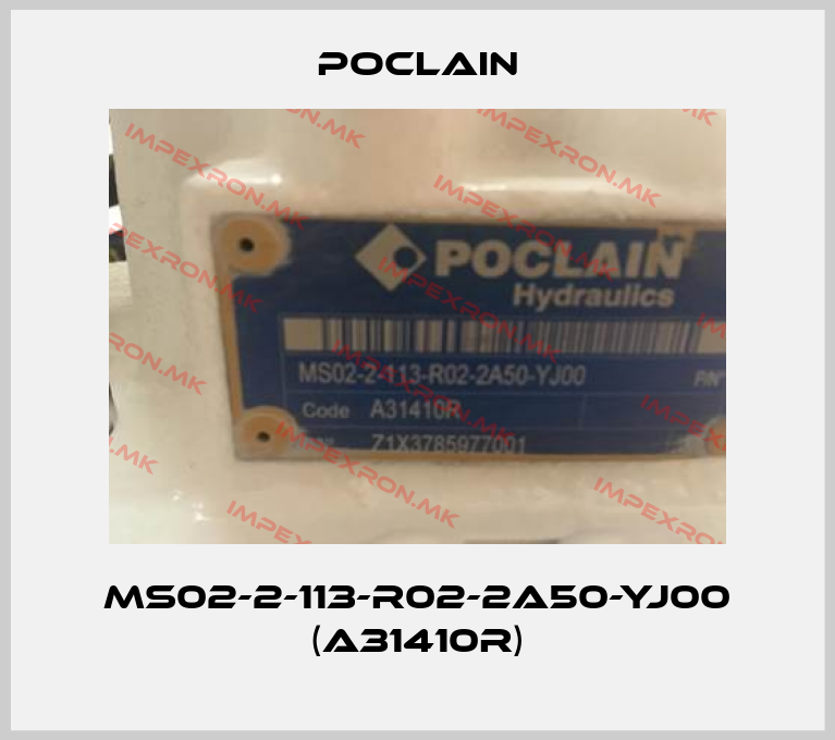 Poclain-MS02-2-113-R02-2A50-YJ00 (A31410R)price