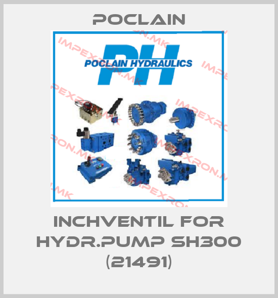 Poclain-inchventil for Hydr.Pump SH300 (21491)price