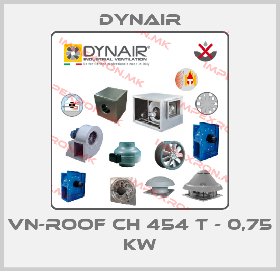 Dynair-VN-Roof CH 454 T - 0,75 kWprice