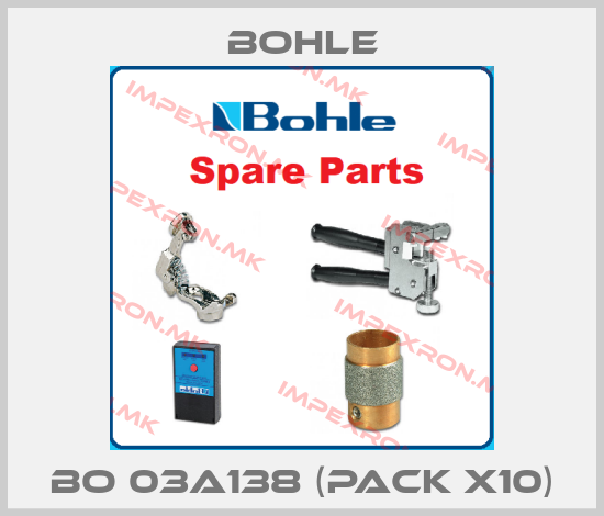 Bohle-BO 03A138 (pack x10)price