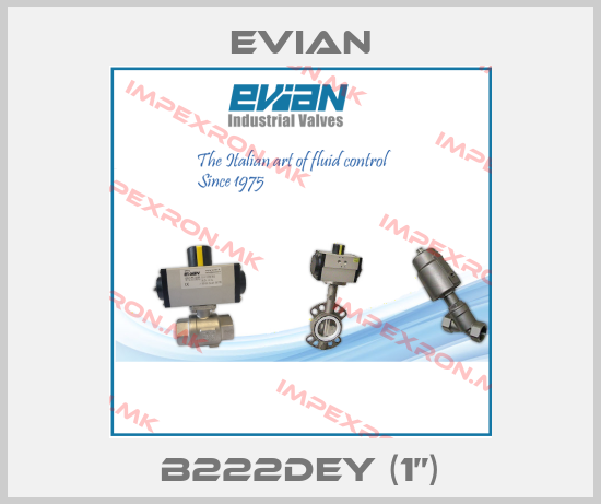 Evian-B222DEY (1”)price