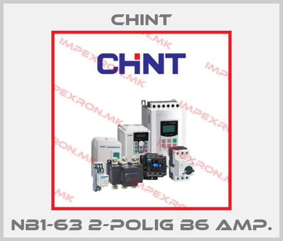 Chint-NB1-63 2-polig B6 Amp.price