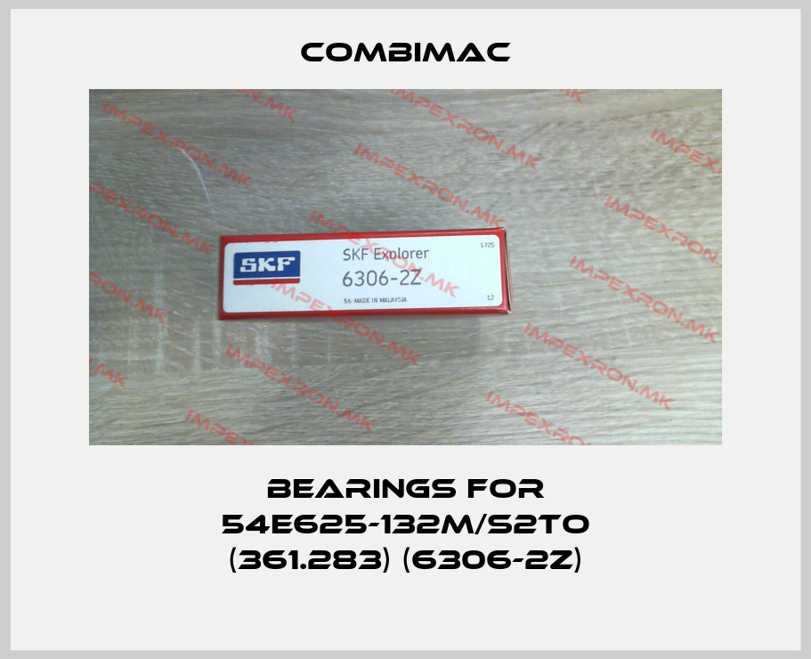 Combimac-bearings for 54E625-132M/S2TO (361.283) (6306-2z)price