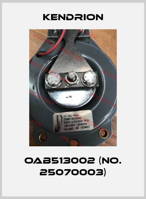 Kendrion-OAB513002 (No. 25070003)price