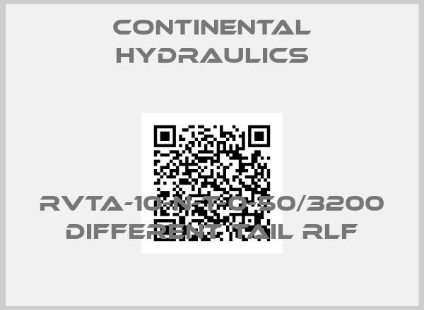 Continental Hydraulics-RVTA-10-N-T-0-50/3200 DIFFERENT TAIL RLFprice