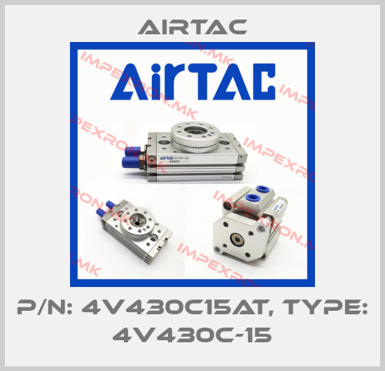 Airtac-P/N: 4V430C15AT, Type: 4V430C-15price