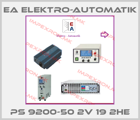 EA Elektro-Automatik-PS 9200-50 2V 19 2HEprice