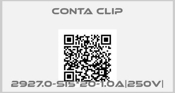 Conta Clip-2927.0-SI5*20-1.0A|250V|price