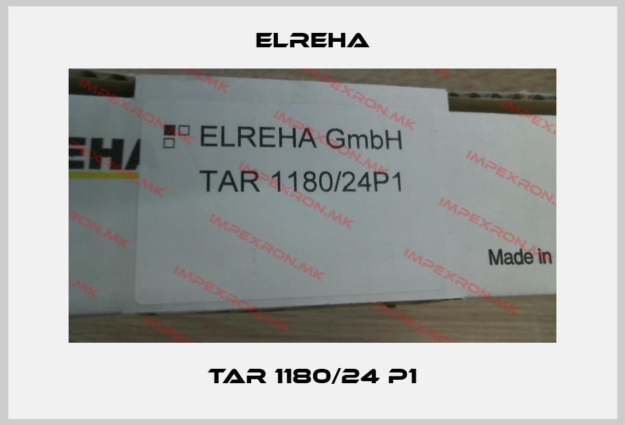 Elreha-TAR 1180/24 P1price