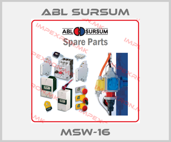 Abl Sursum-MSW-16price