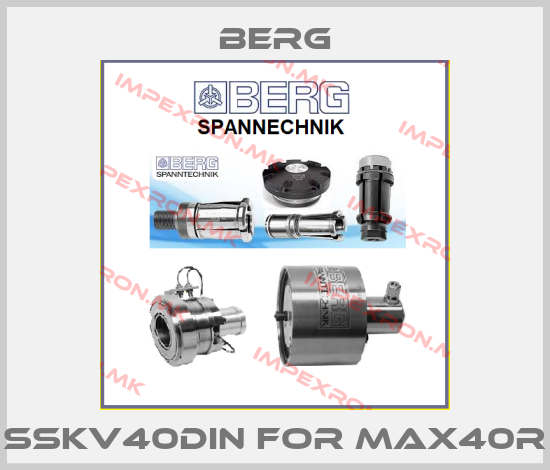 Berg-SSKV40DIN for MAX40Rprice