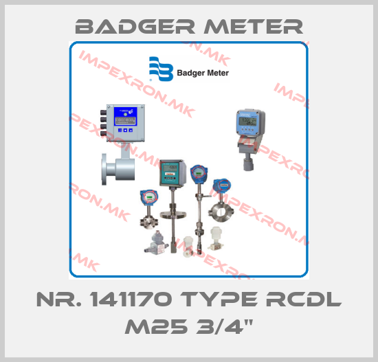 Badger Meter-Nr. 141170 Type RCDL M25 3/4"price