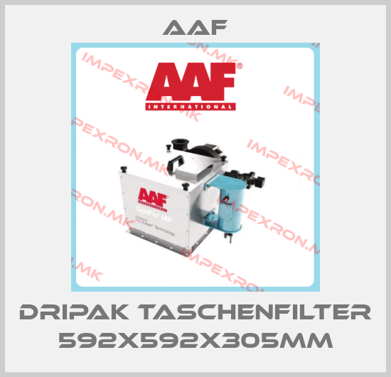 AAF-DRIPAK TASCHENFILTER 592x592x305mmprice