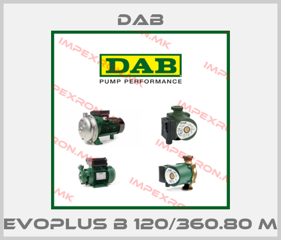 DAB-EVOPLUS B 120/360.80 Mprice