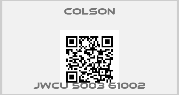 Colson-JWCU 5003 61002price