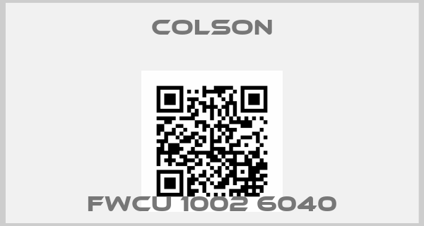 Colson-FWCU 1002 6040price